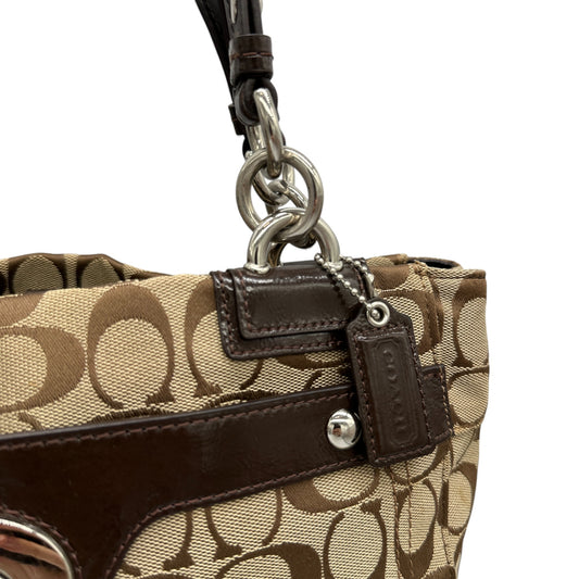 Vintage Coach F16540 Penelope Carryall Tote Bag