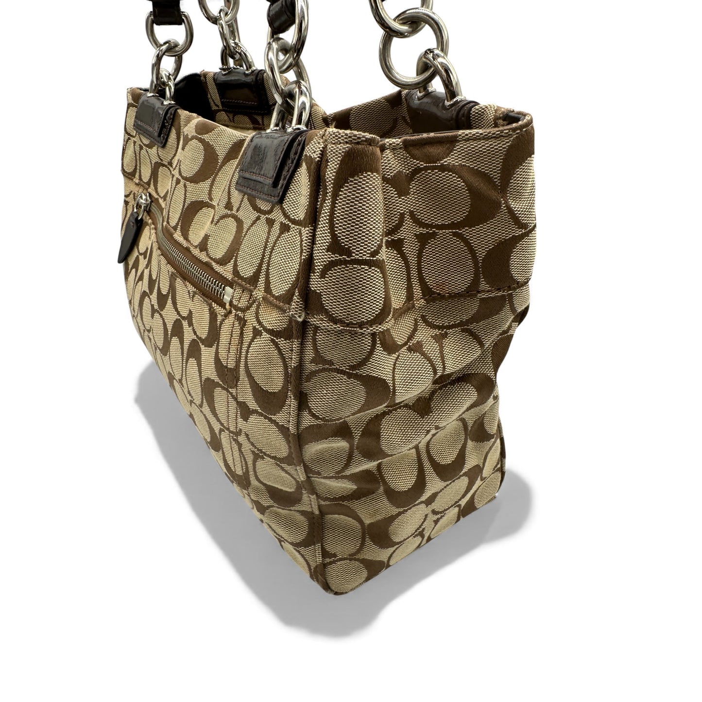 Vintage Coach F16540 Penelope Carryall Tote Bag