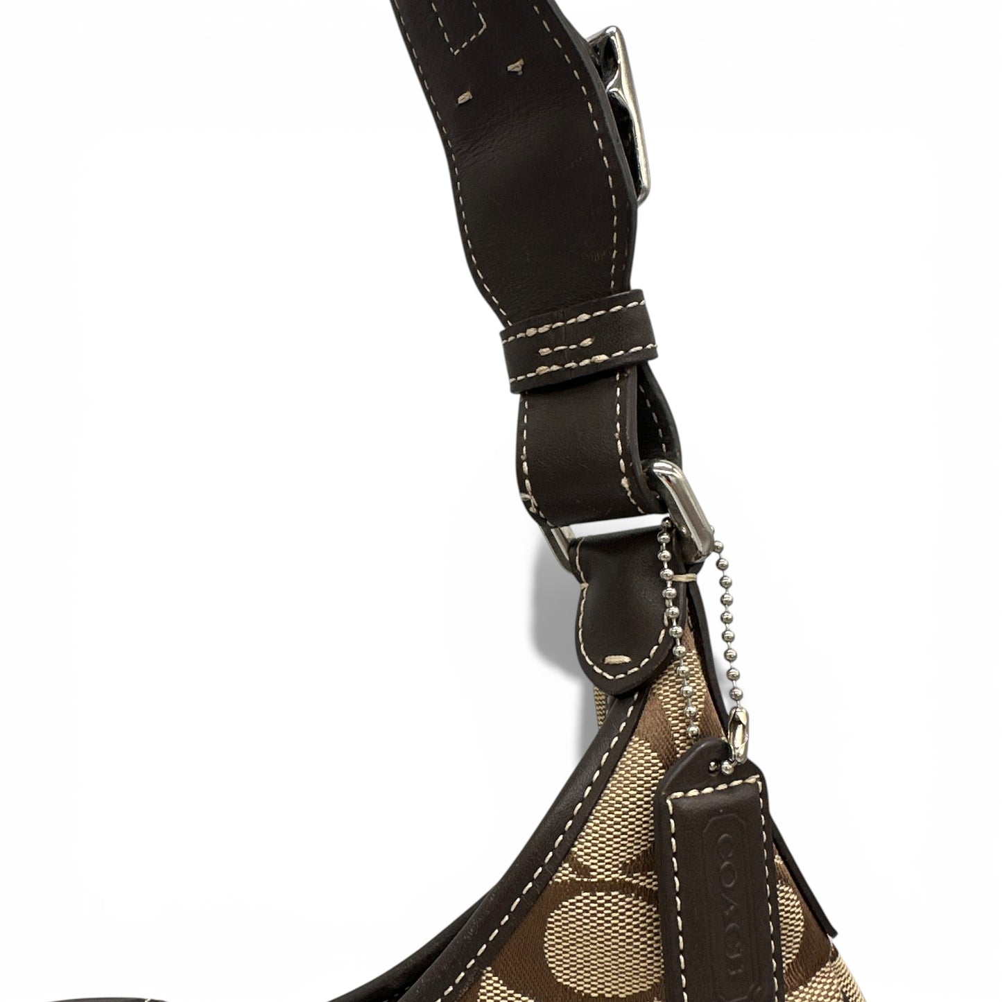 Sac à bandoulière vintage Coach 6363 Crescent Soho à boucle