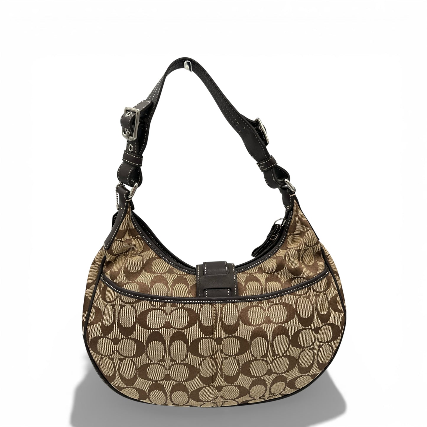 Sac à bandoulière vintage Coach 6363 Crescent Soho à boucle