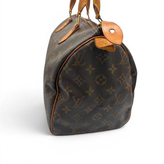 Vintage Louis Vuitton Speedy 30 Mini Boston Handbag