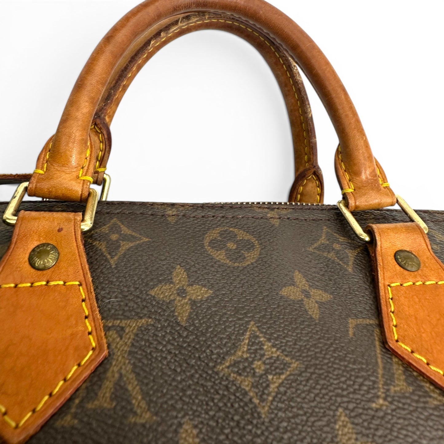 Vintage Louis Vuitton Speedy 30 Mini Boston Handbag