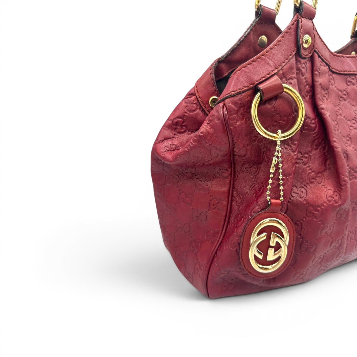 Sac Boston miniature Gucci Sukey vintage à double usage