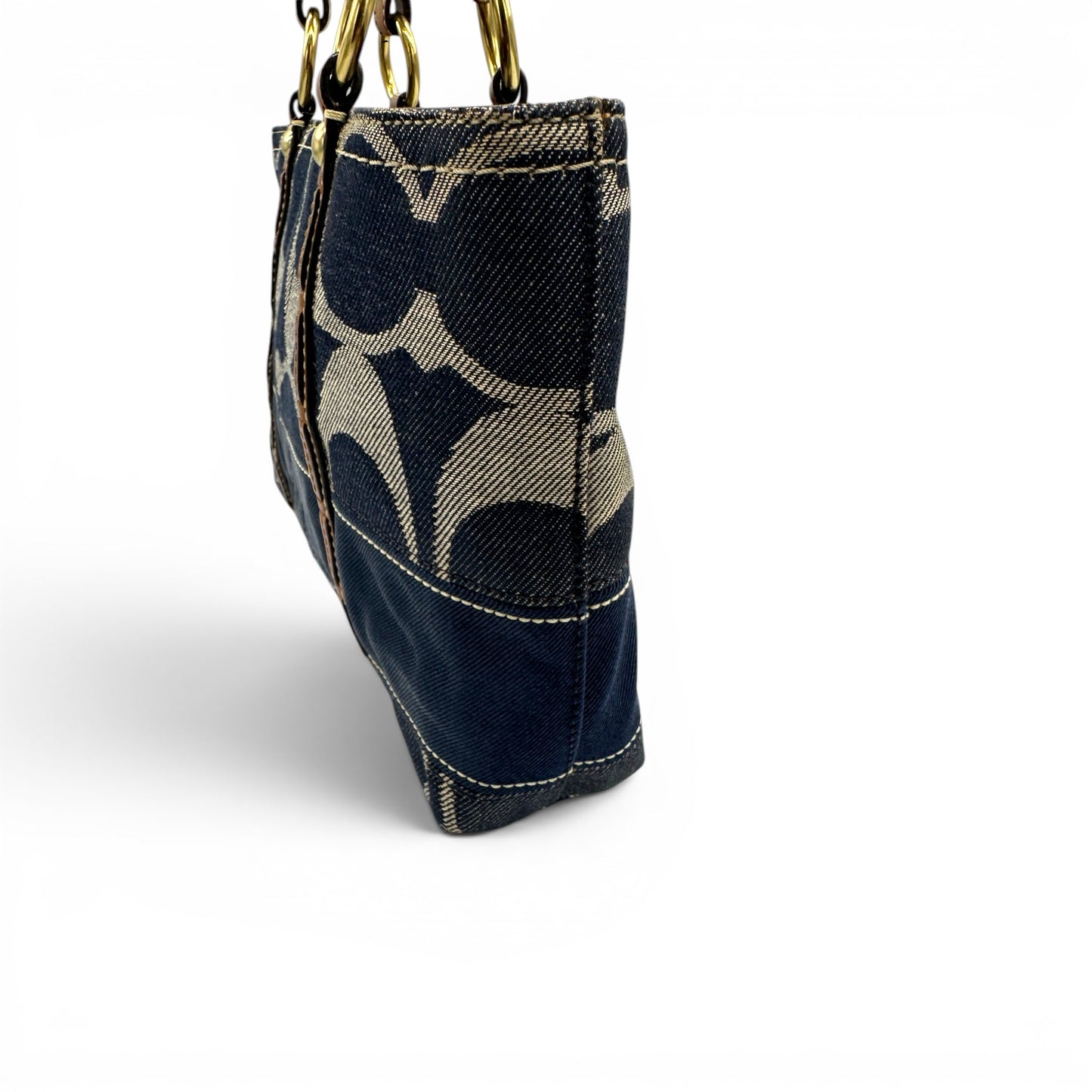 Vintage Coach 11178 Denim Mini Tote Handbag