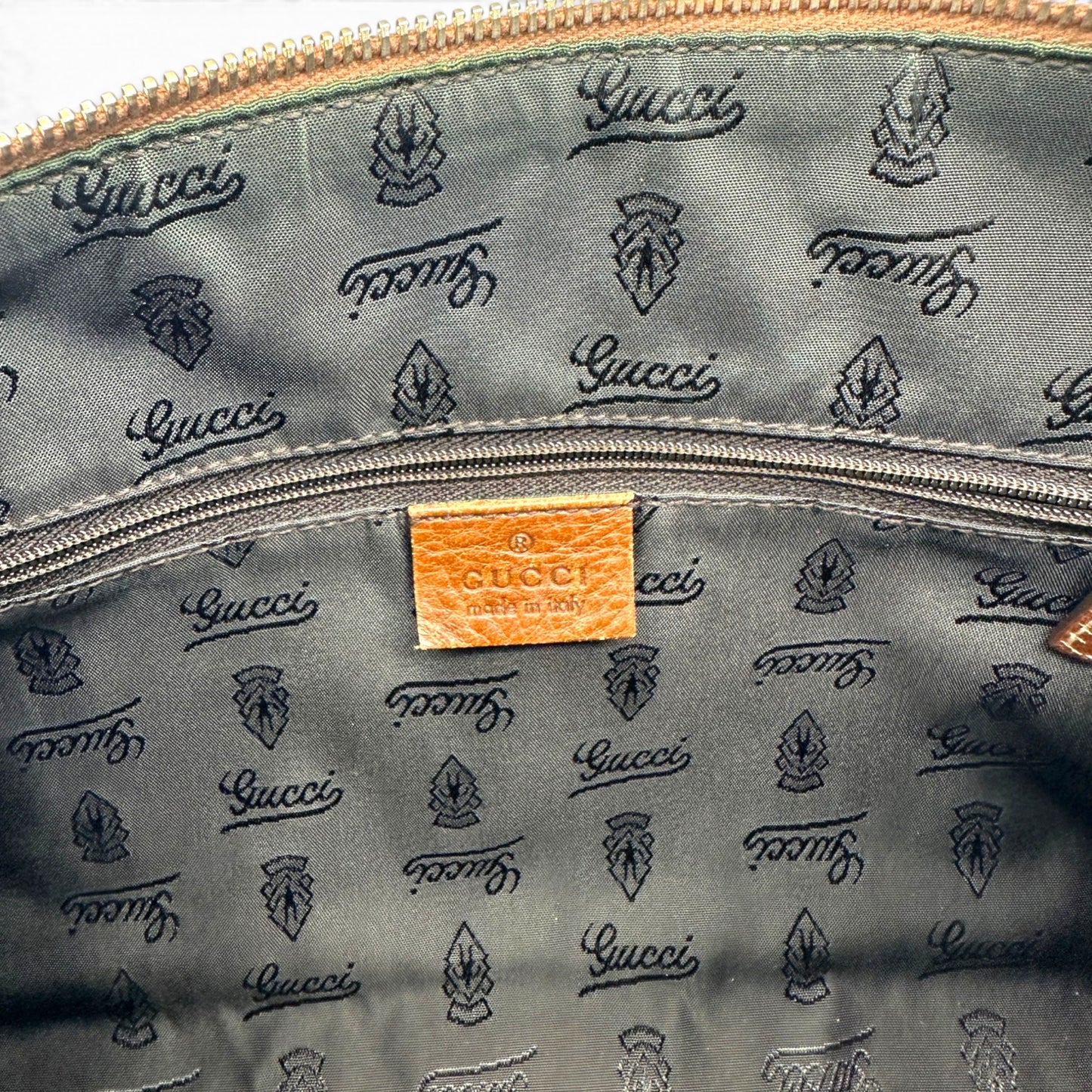 Vintage Gucci Duchessa GG Crystal Mini Boston Handbag