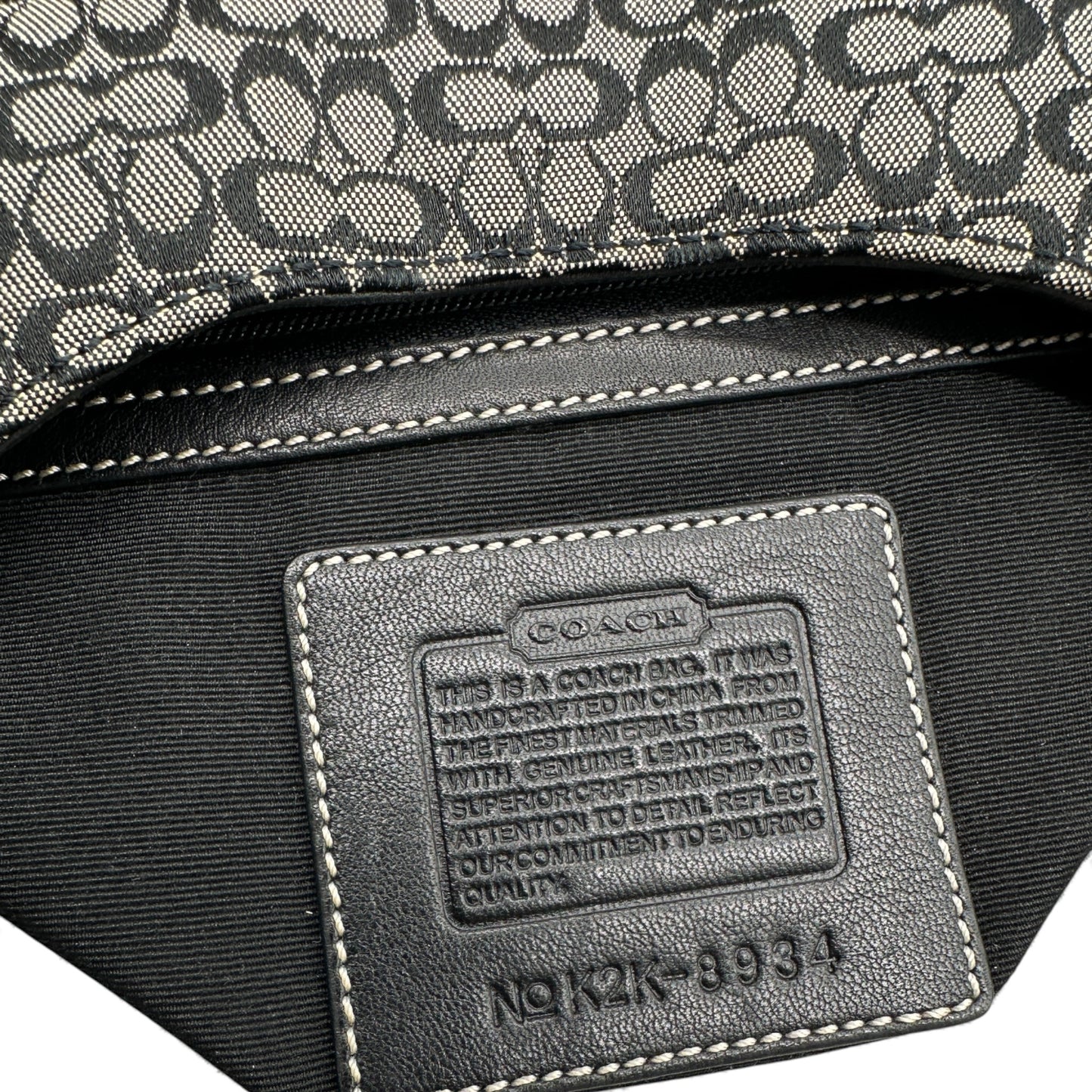 Vintage Coach 8934 Shoulder Bag