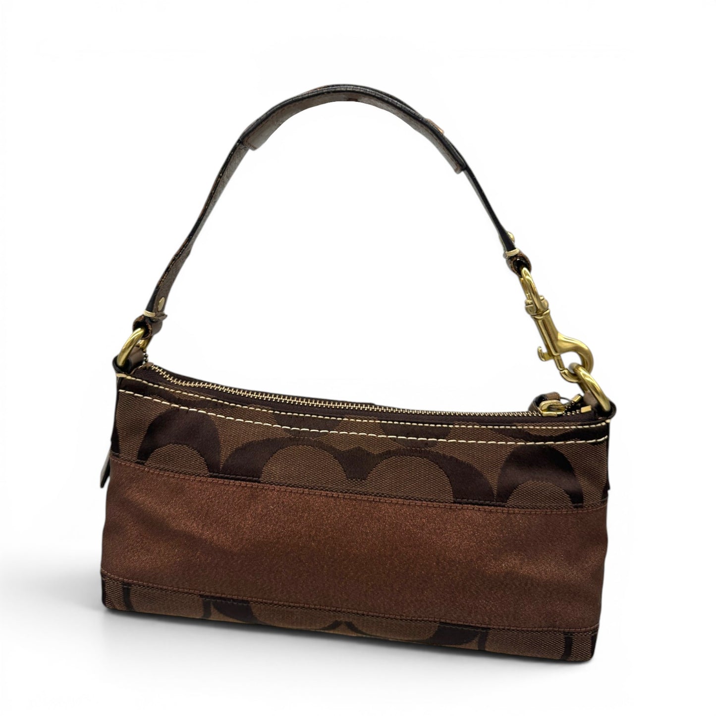Vintage Coach 11096 East West Baguette Shoulder Bag