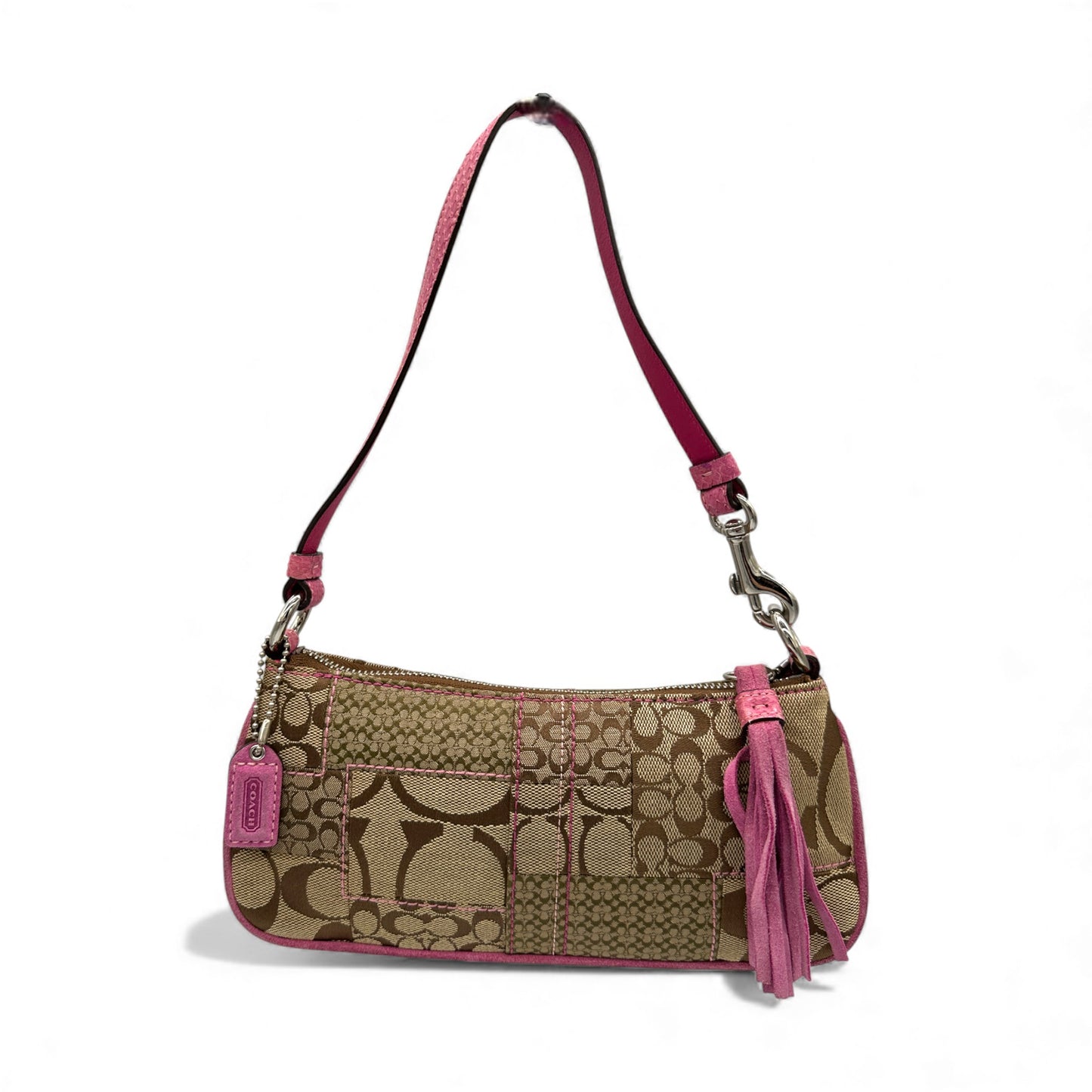 Vintage Coach 3693 Patchwork Mini Shoulder Bag