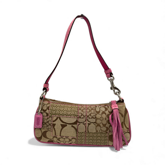 Vintage Coach 3693 Patchwork Mini Shoulder Bag