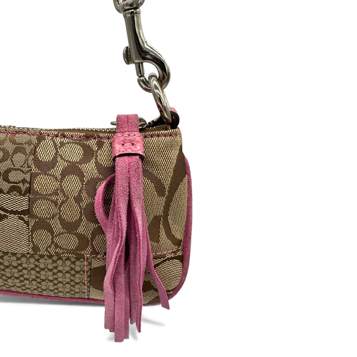 Vintage Coach 3693 Patchwork Mini Shoulder Bag