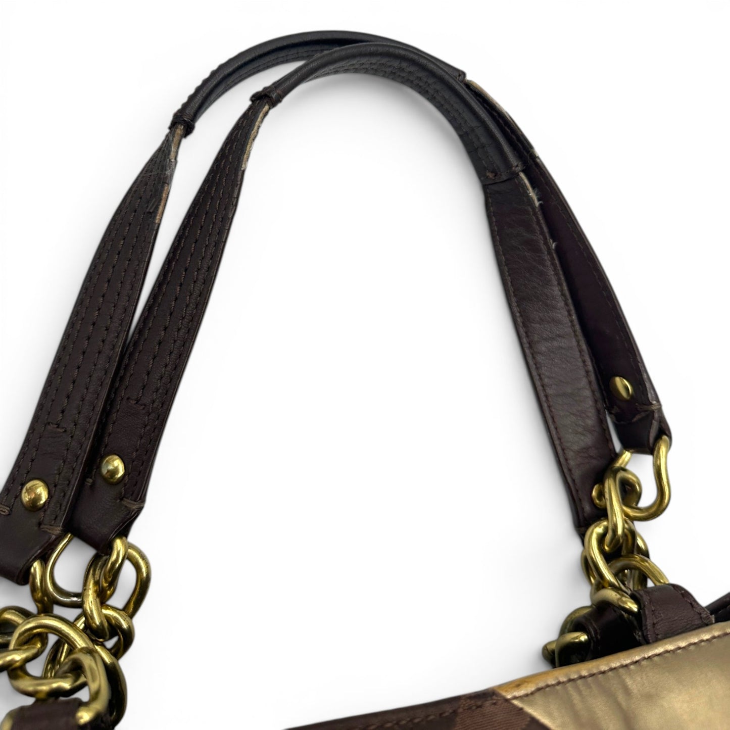Sac cabas vintage Coach Gallery 10384