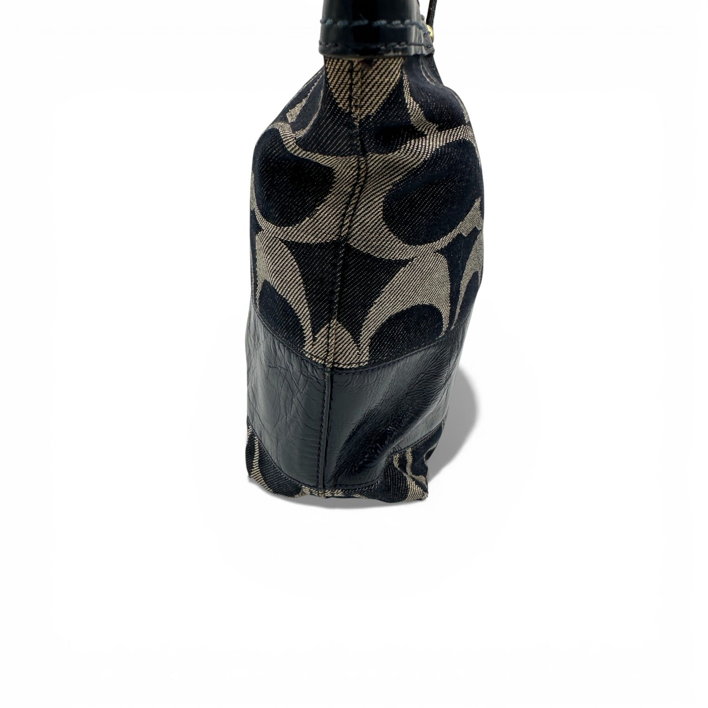 Vintage Coach 12546 Denim Tote Schultertasche