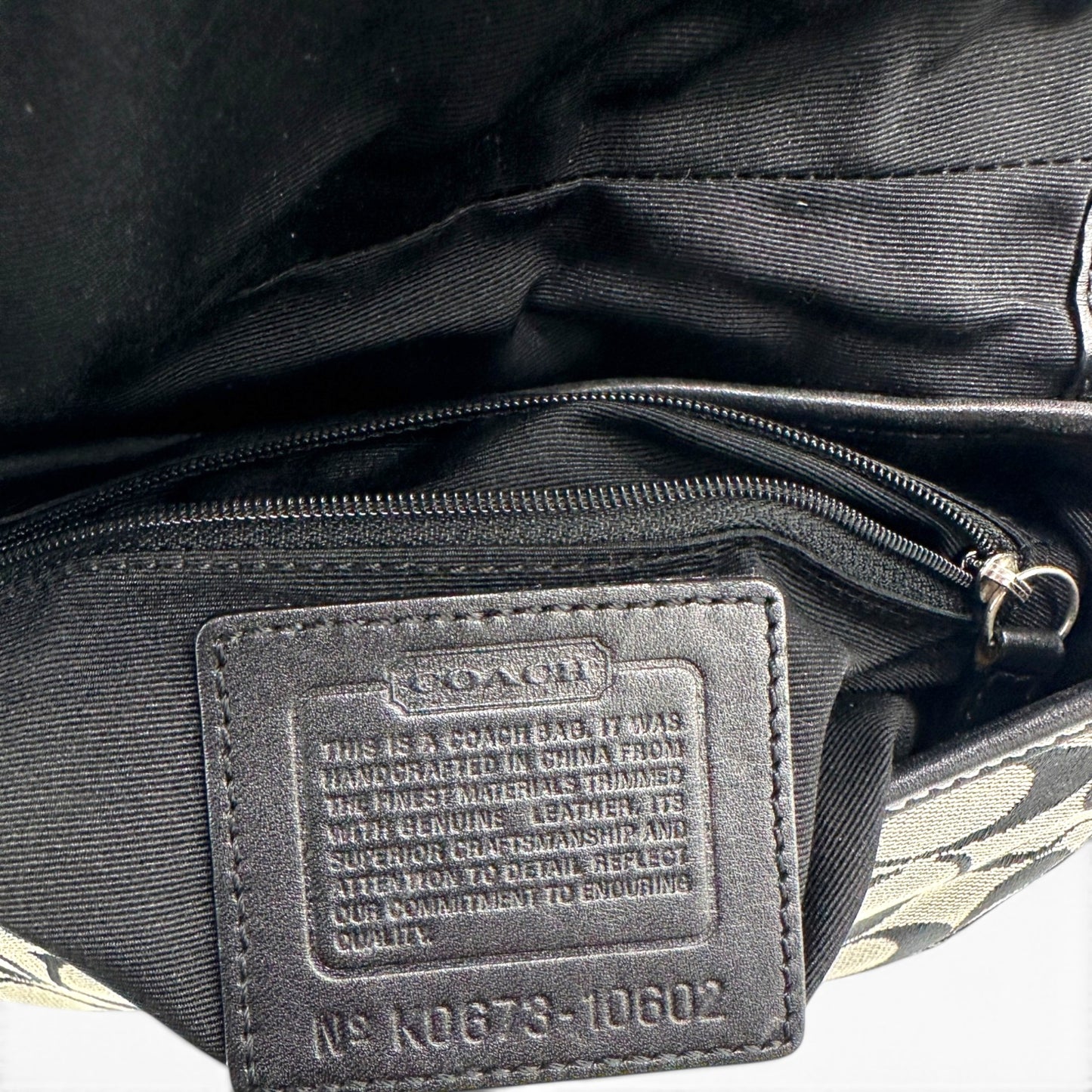 Vintage Coach 10602 Soho Schultertasche