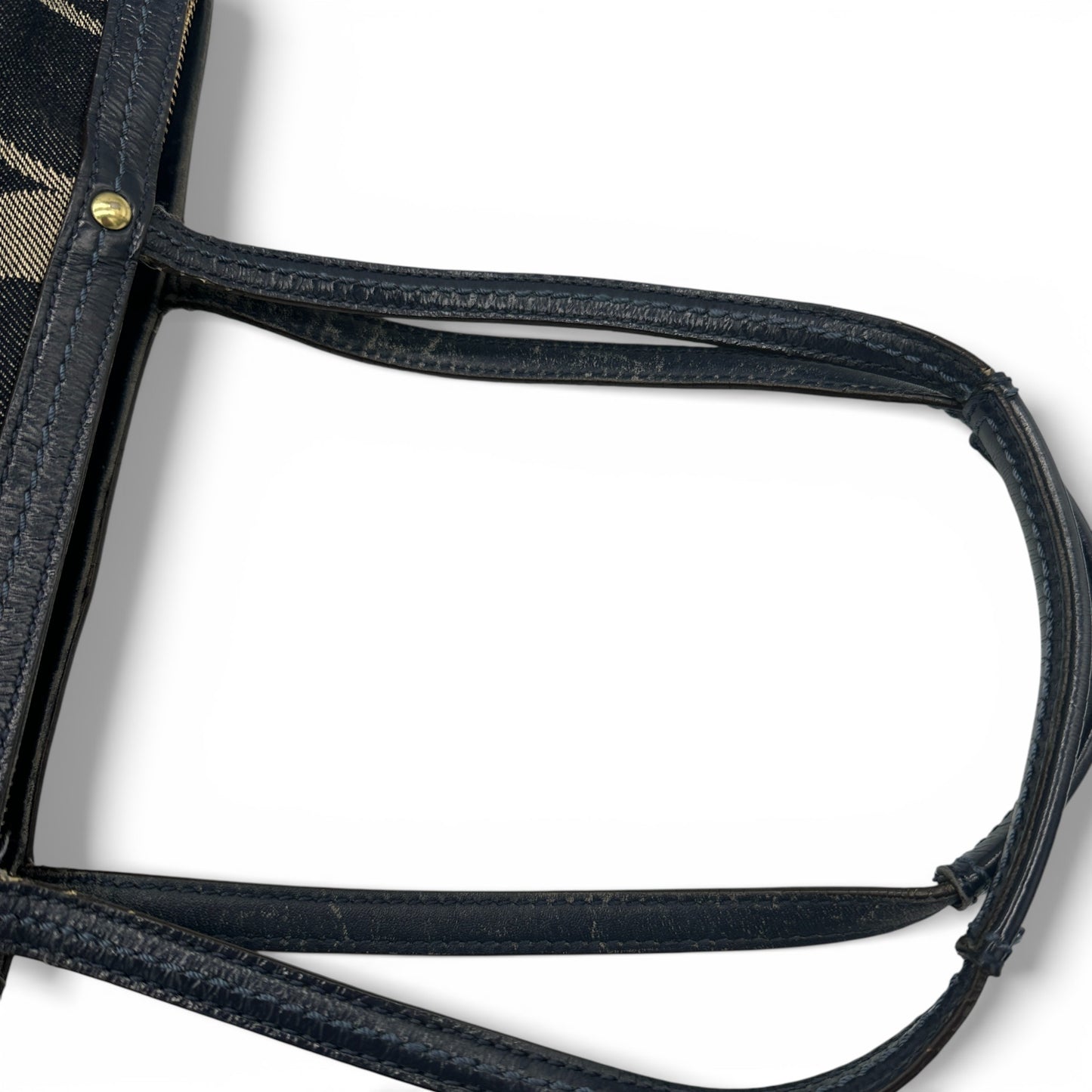 Vintage Coach 12546 Denim Tote Schultertasche