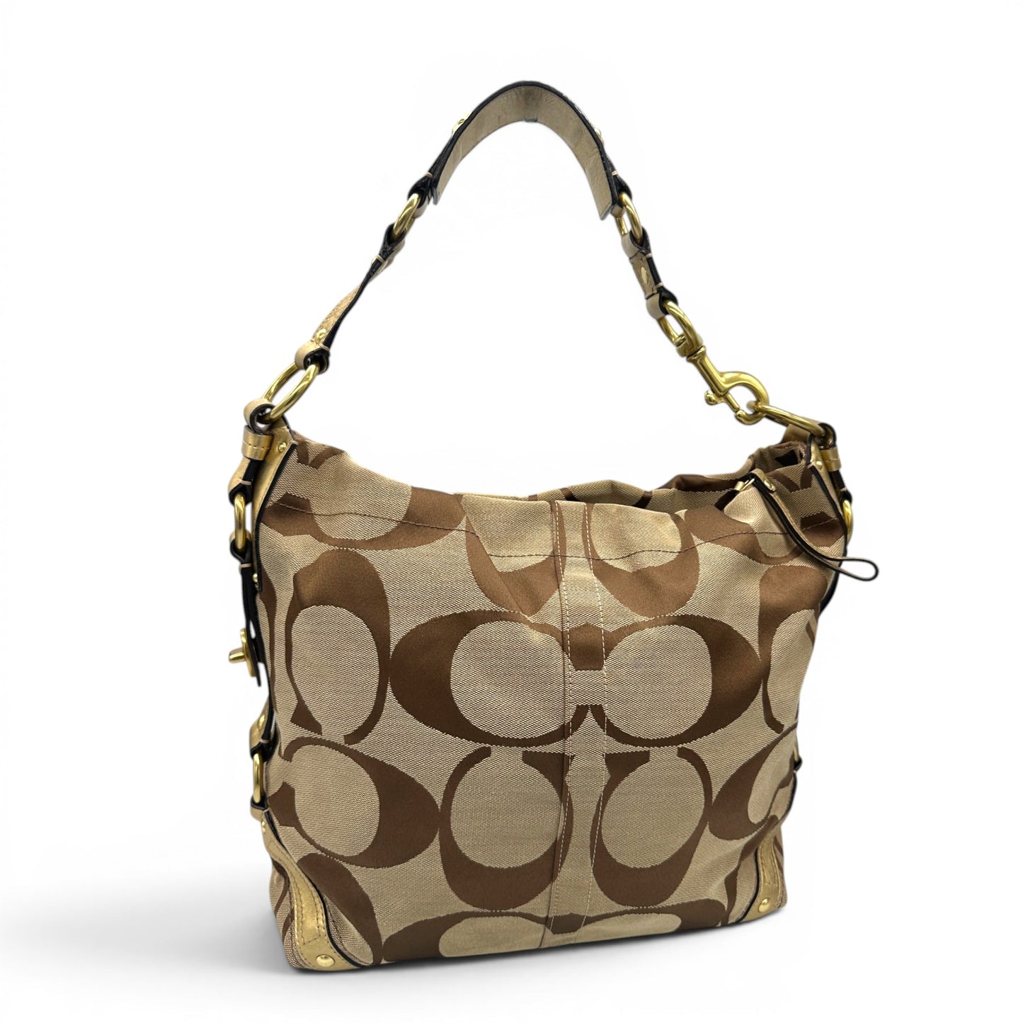 Vintage Coach F10620 Large Carly Shoulder Bag