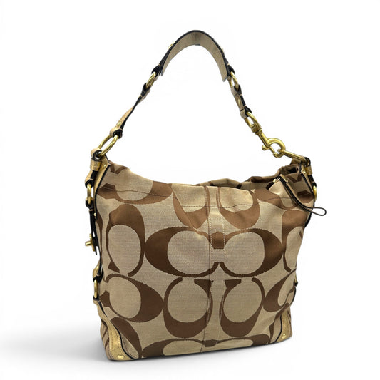 Vintage Coach 10620 Große Carly Schultertasche