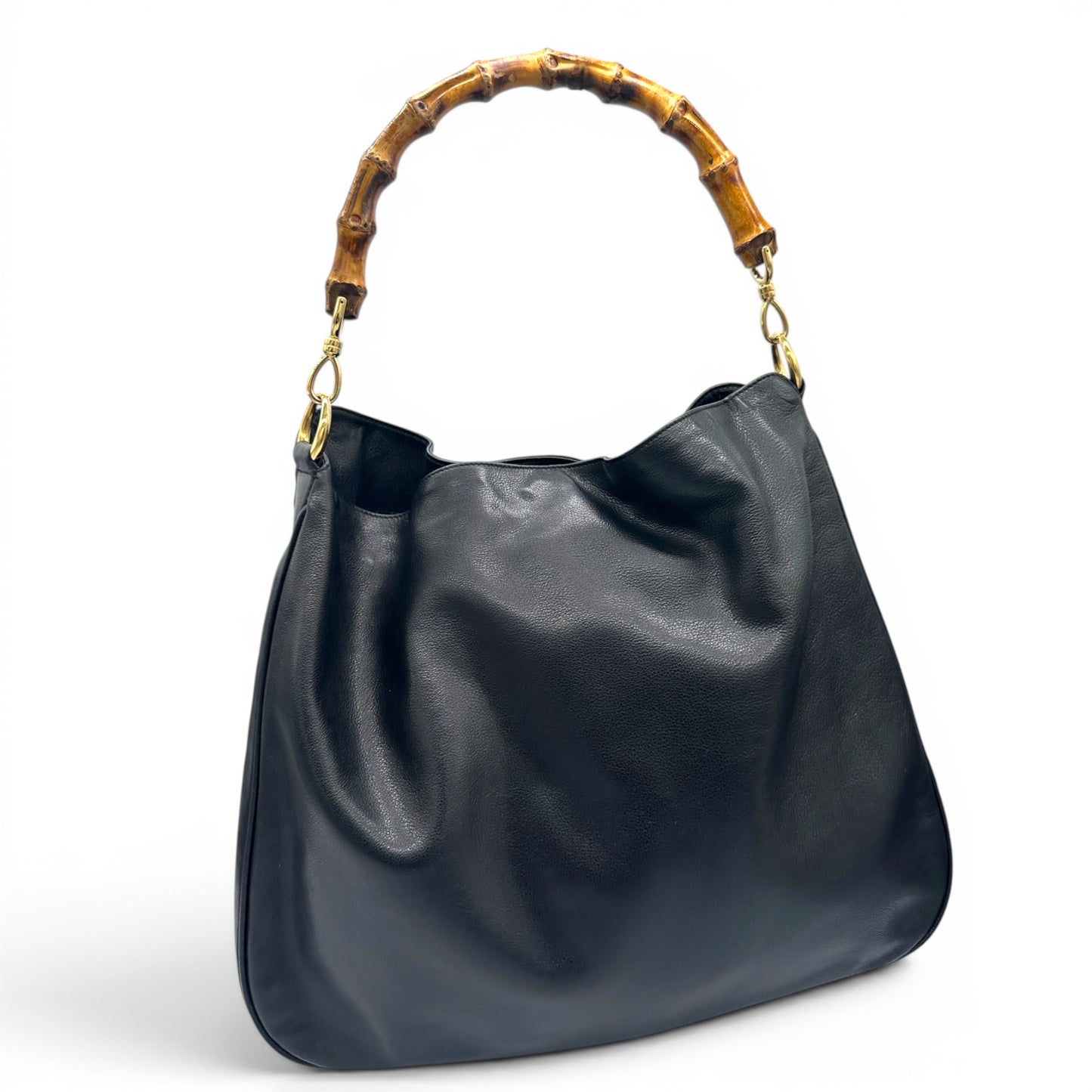 Vintage Gucci Tragetasche aus Bambusleder