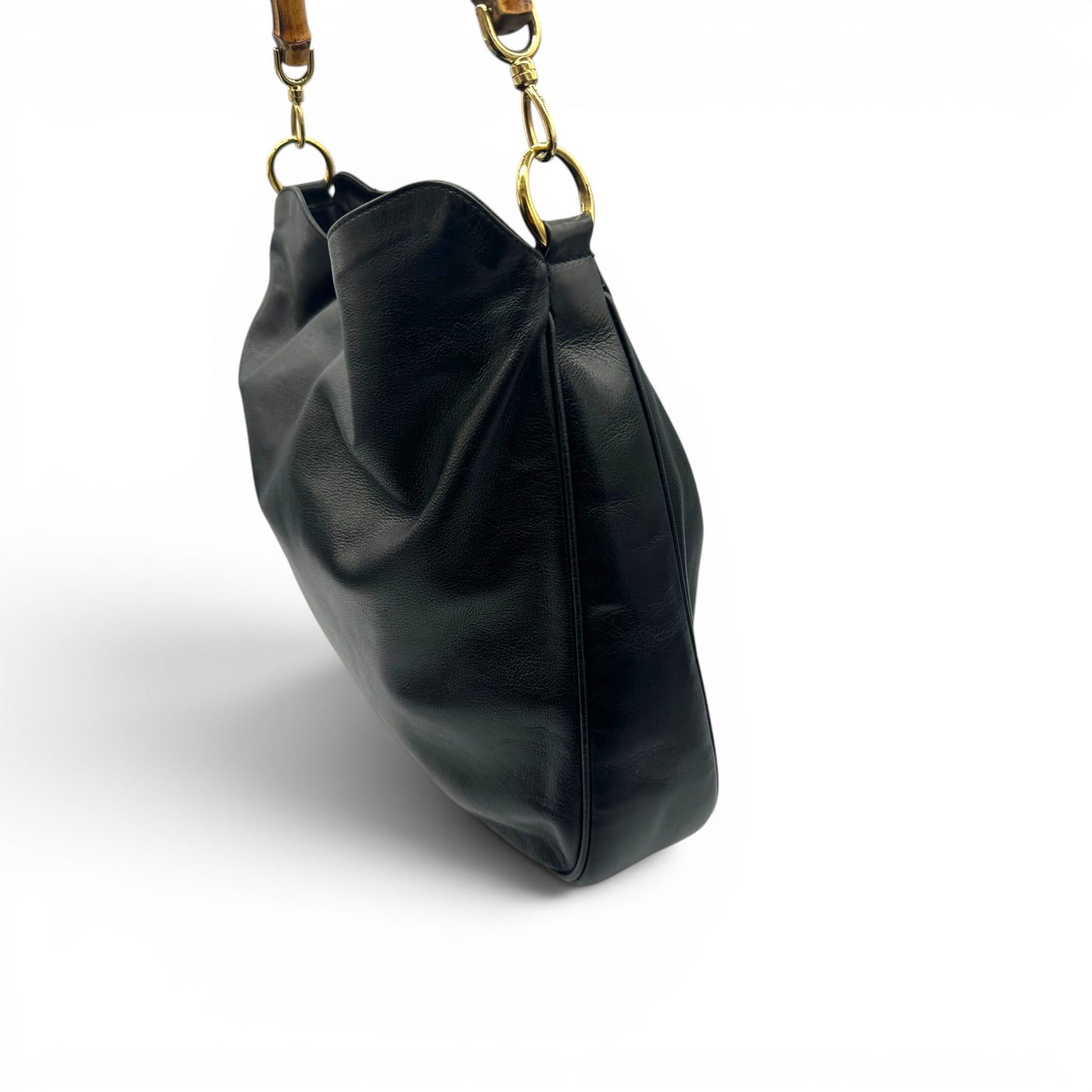 Vintage Gucci Tragetasche aus Bambusleder