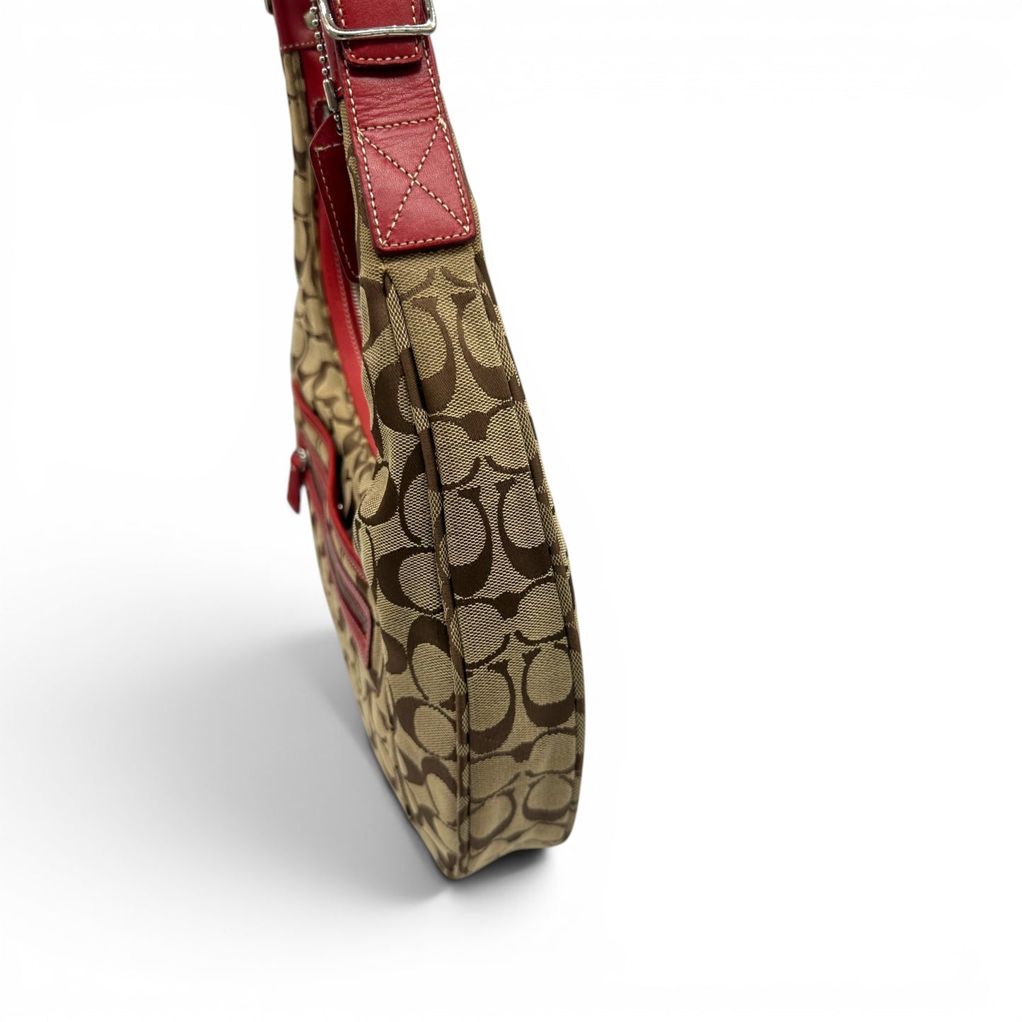 Sac à bandoulière vintage Coach 6824 Crescent