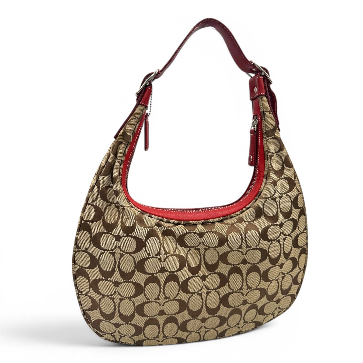 Sac à bandoulière vintage Coach 6824 Crescent