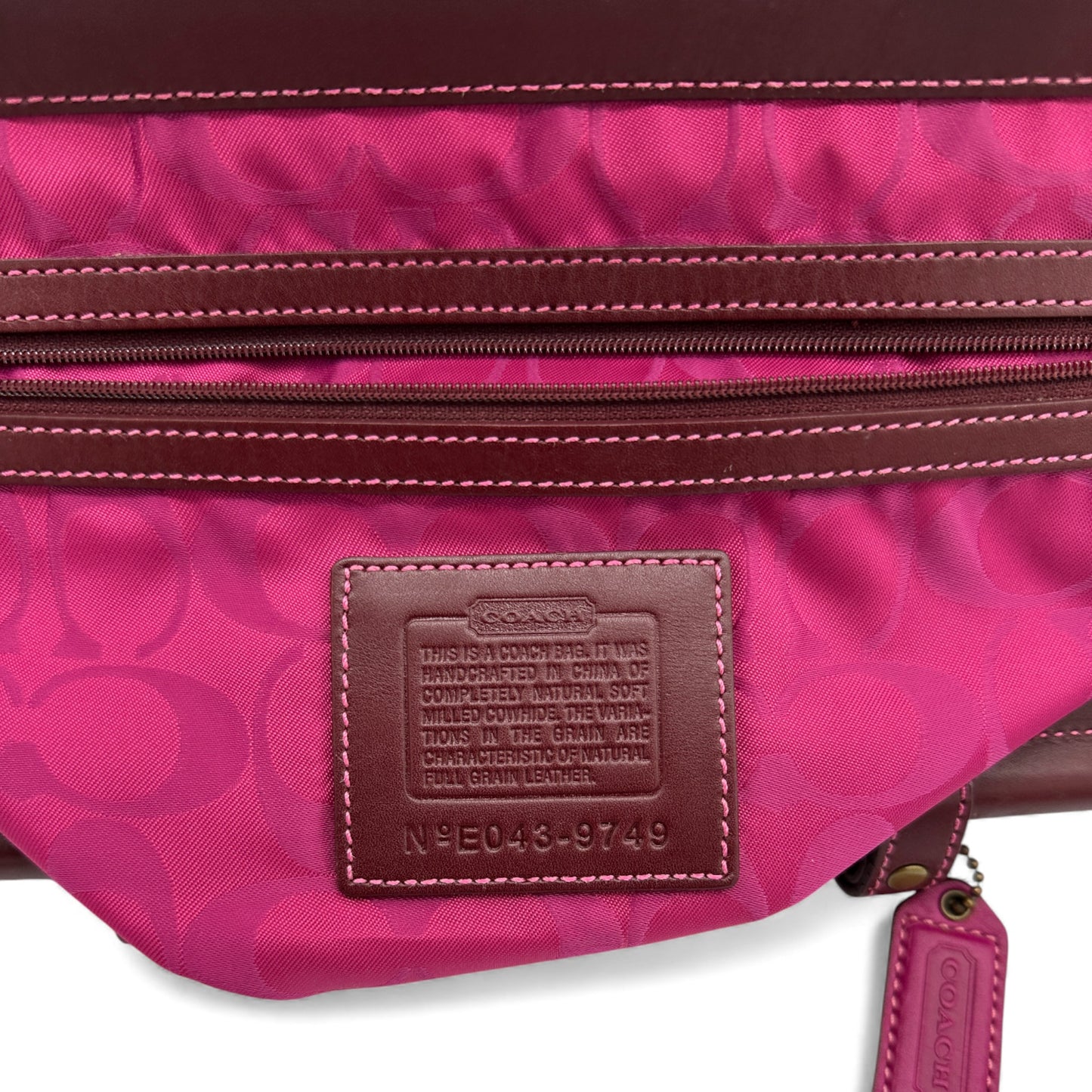 Vintage Coach 9749 Soho Handtasche