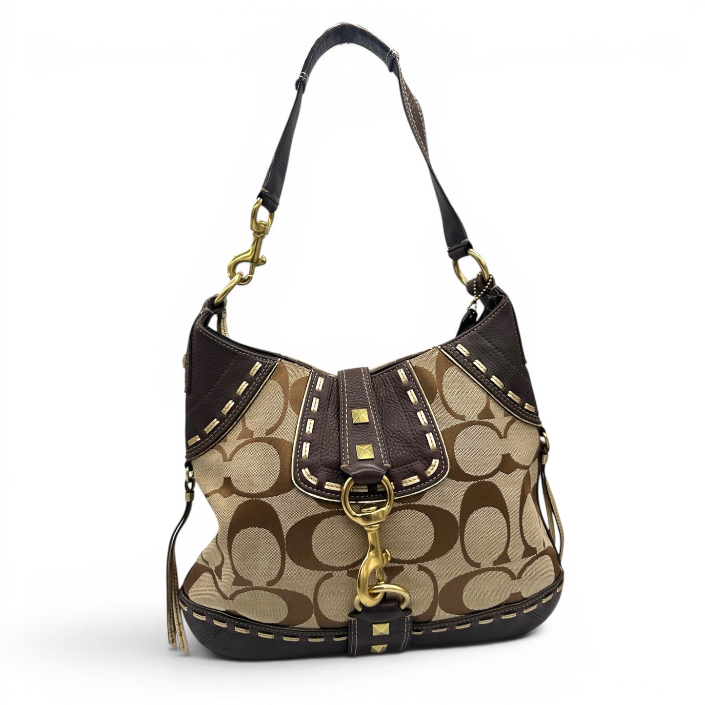 Sac bandoulière vintage Coach 10314 à clip mors