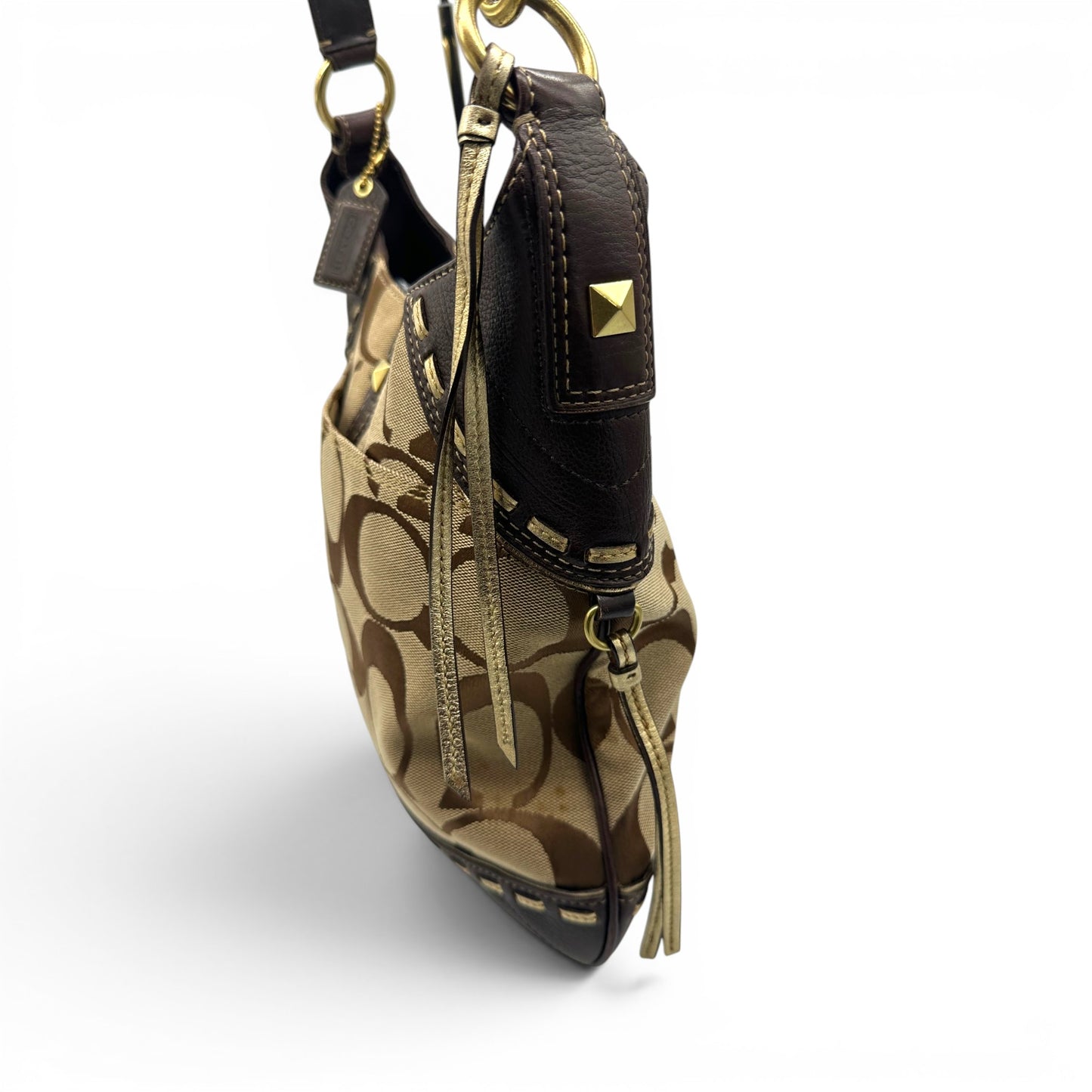 Sac bandoulière vintage Coach 10314 à clip mors