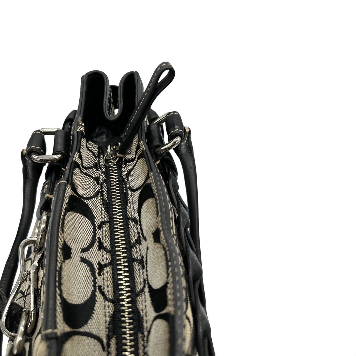 Vintage Coach F15665 Hampton Clip Handtasche