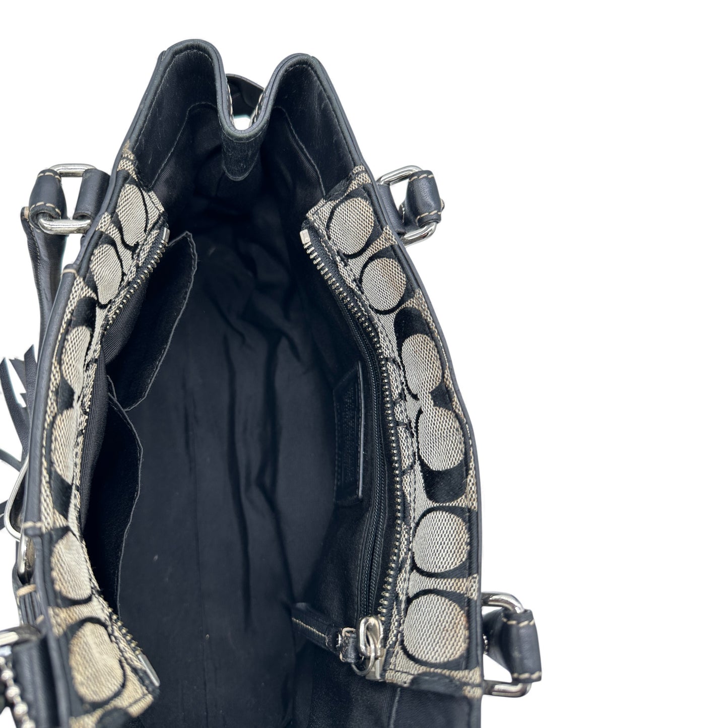 Vintage Coach F15665 Hampton Clip Handtasche