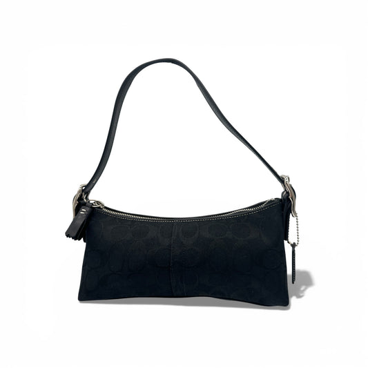 Sac bandoulière baguette vintage Coach 8K01 East West