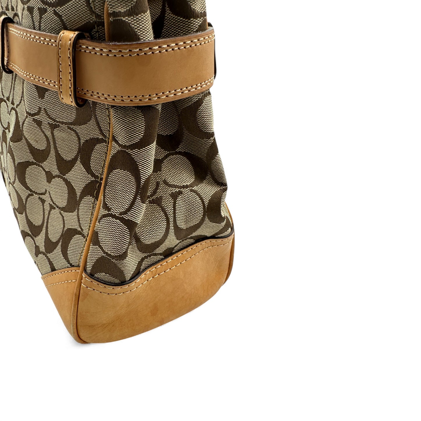 Vintage Coach FS8K06 Hampton Clip Handbag