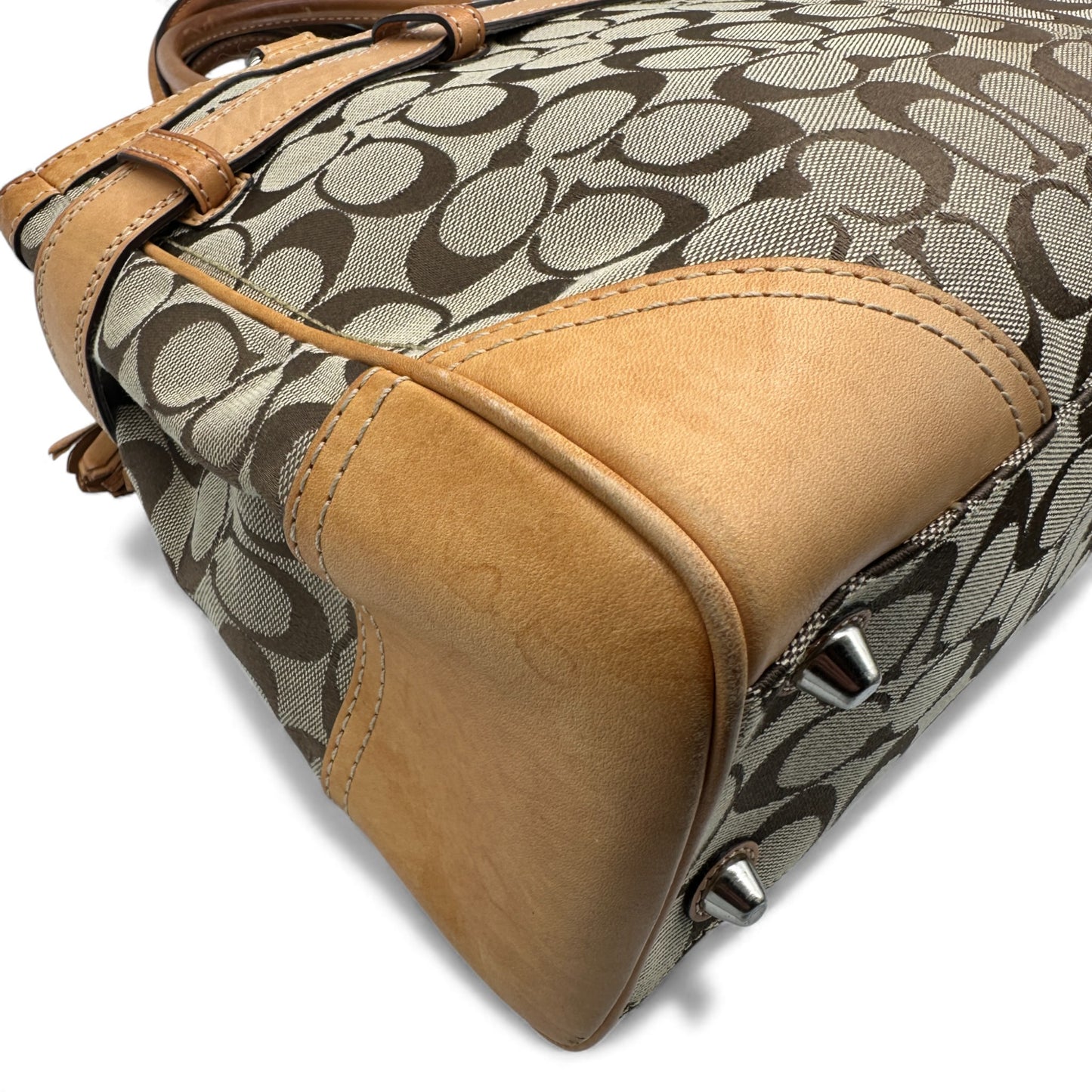 Vintage Coach FS8K06 Hampton Clip Handbag