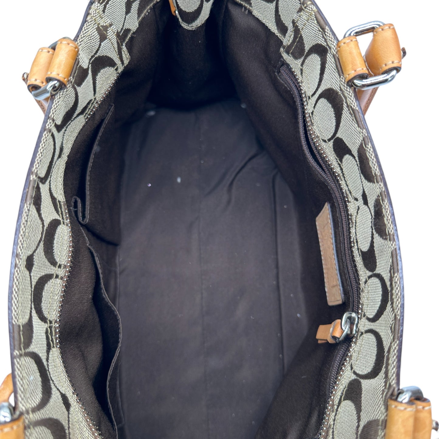 Vintage Coach FS8K06 Hampton Clip Handbag