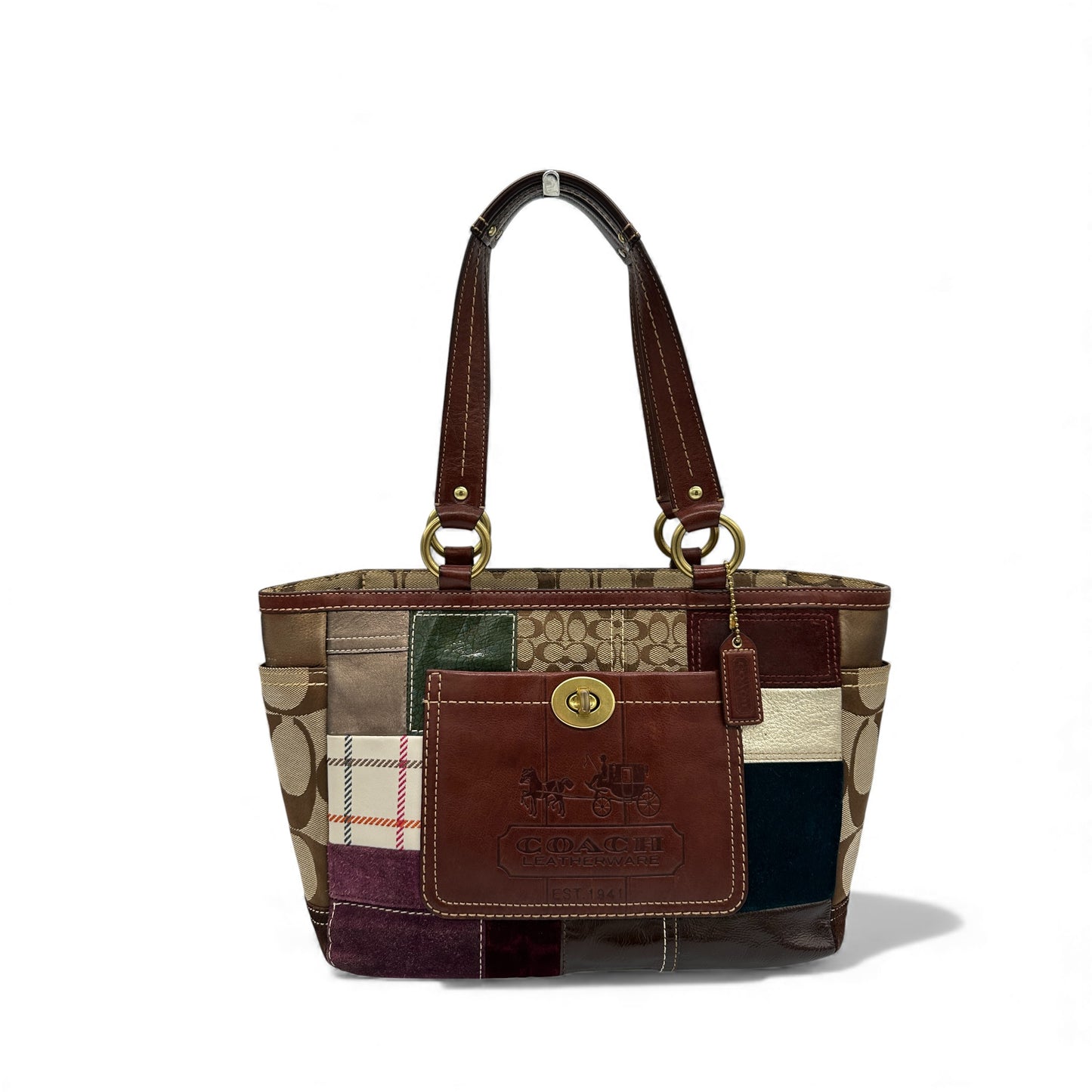 Vintage Coach 11358 Legacy Tote Handbag