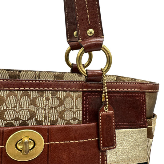 Vintage Coach 11358 Legacy Tote Handbag