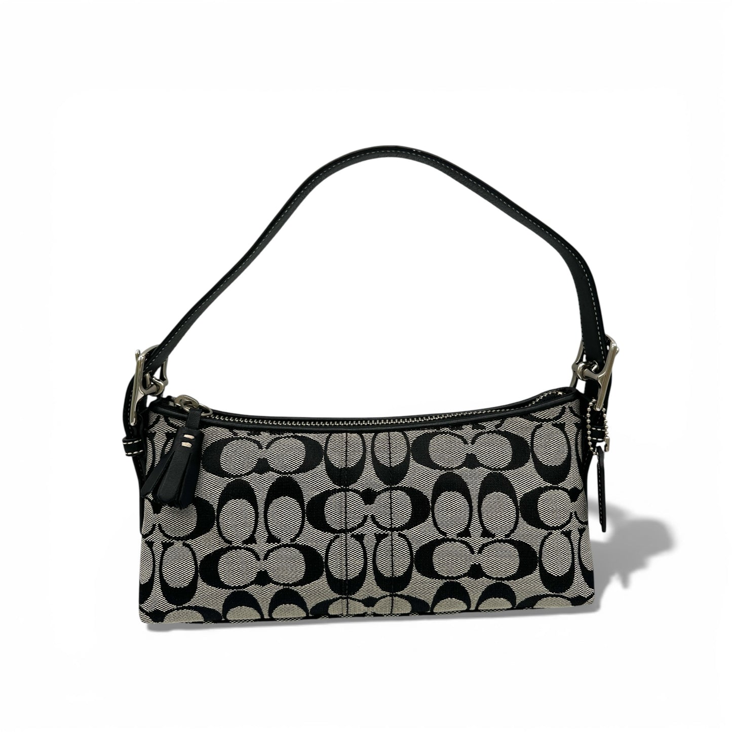 Vintage Coach 6371 East West Baguette Shoulder Bag