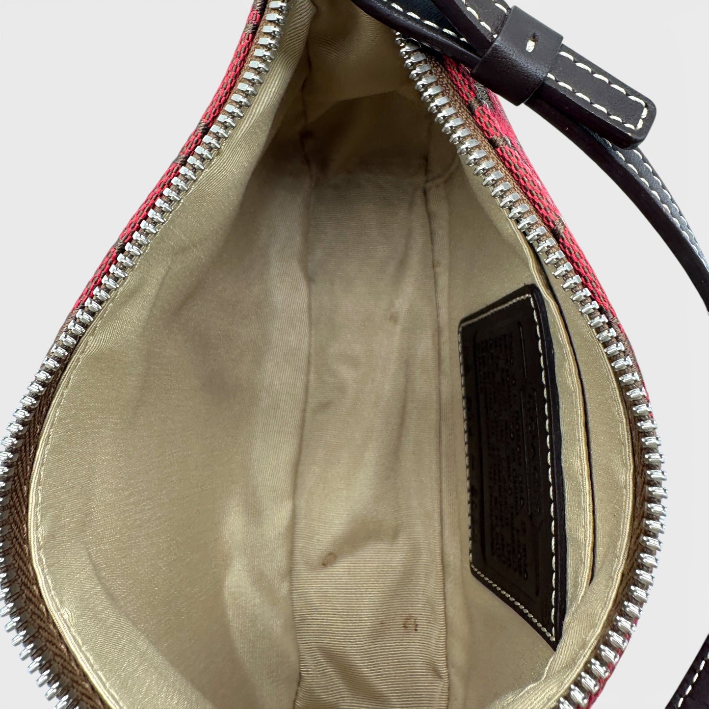 Vintage Coach 6094 Demi Mini Schultertasche