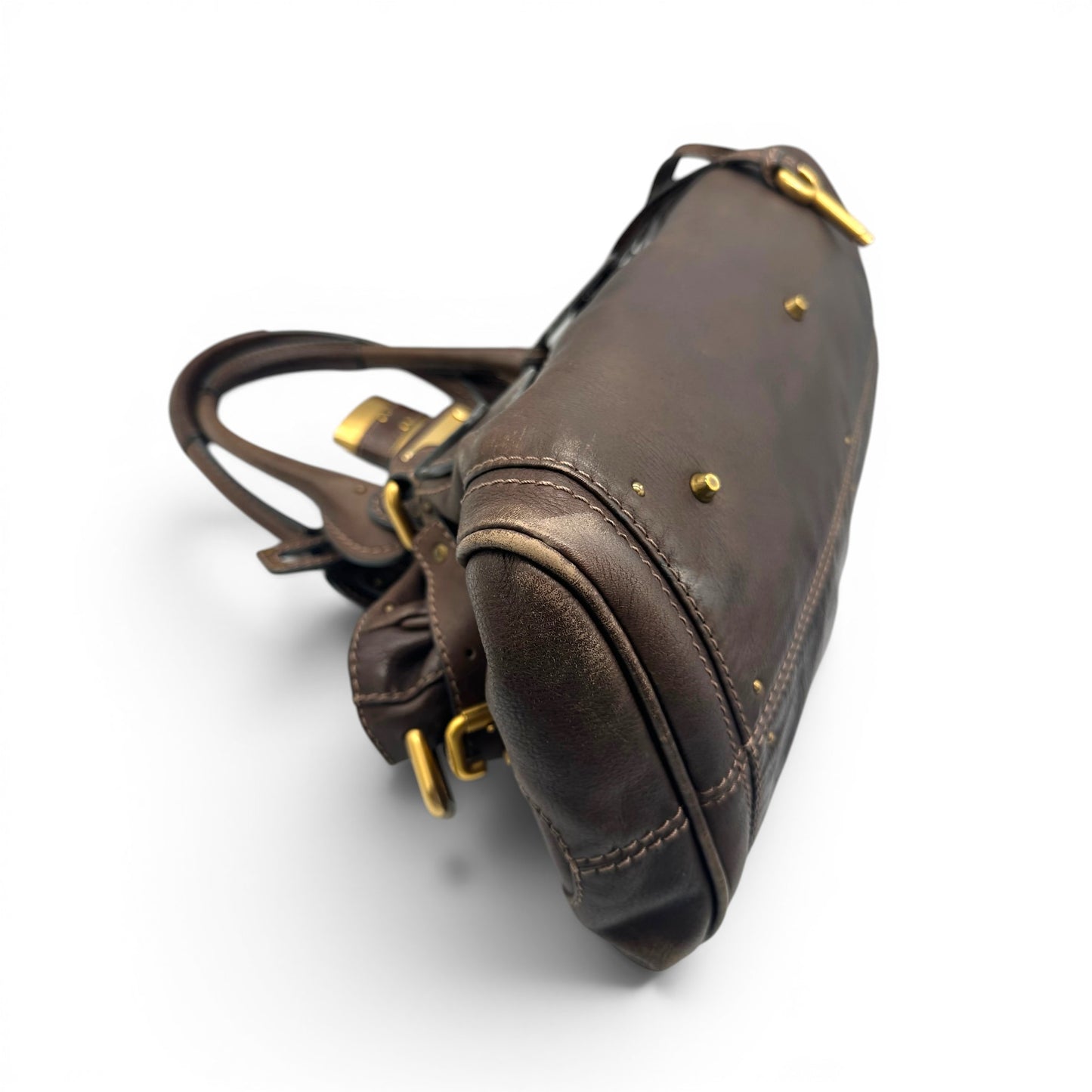 Chloé Paddington Handtasche aus rotem Leder