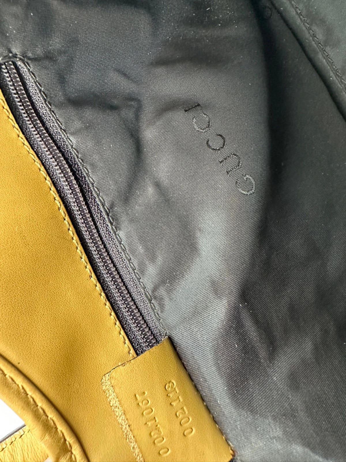 Vintage Gucci Brown GG Monogram Jackie 1961 Bardot Handbag