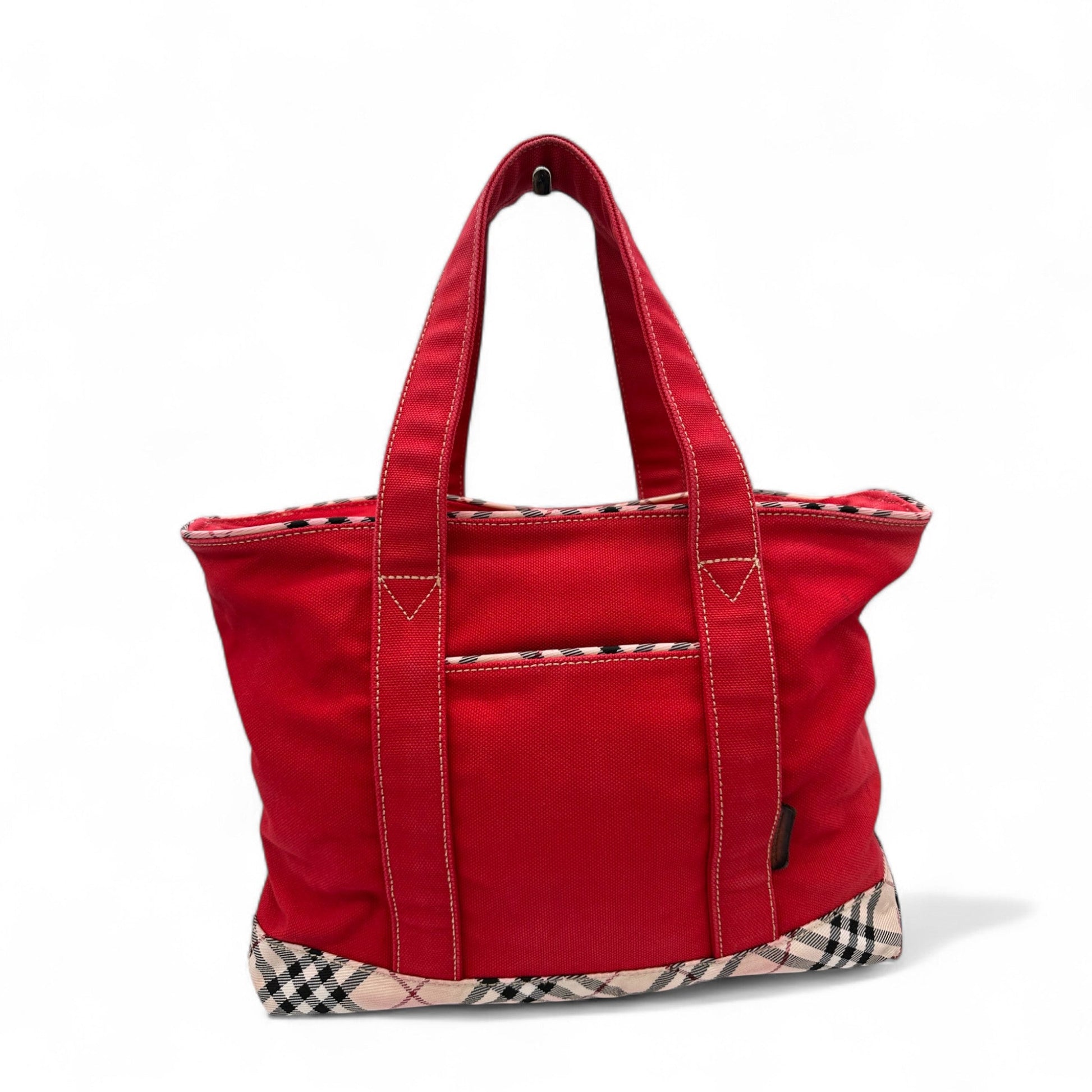 Burberry Weekender Nova Check Tote Handbag - Thanks it's Vintage