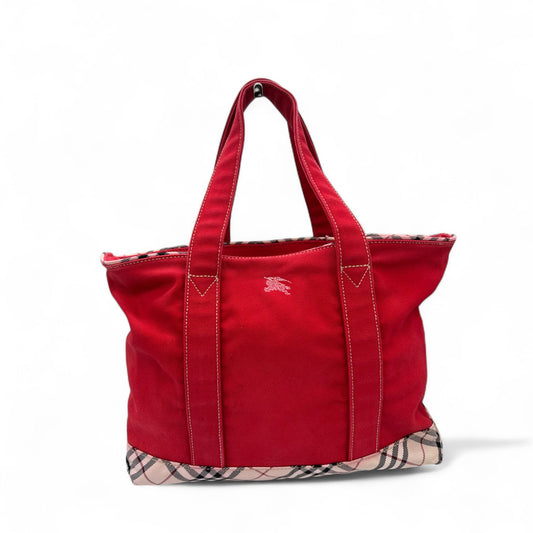 Burberry Weekender Nova Check Tote Handbag - Thanks it's Vintage