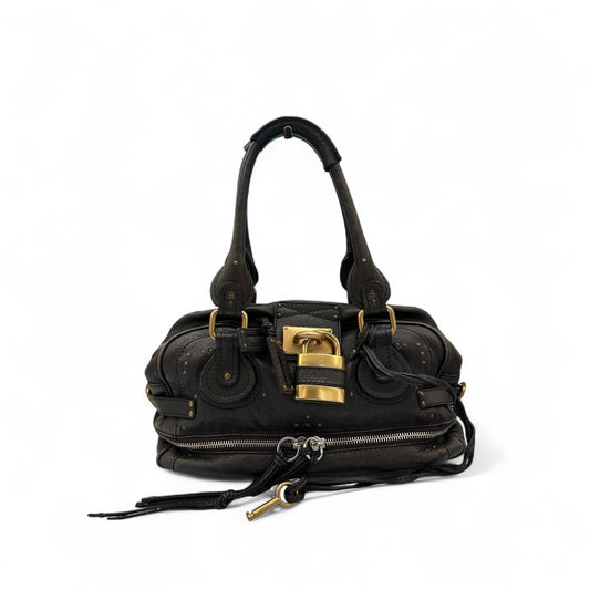 Chloé Paddington Dark Brown Leather Handbag - Thanks it's Vintage
