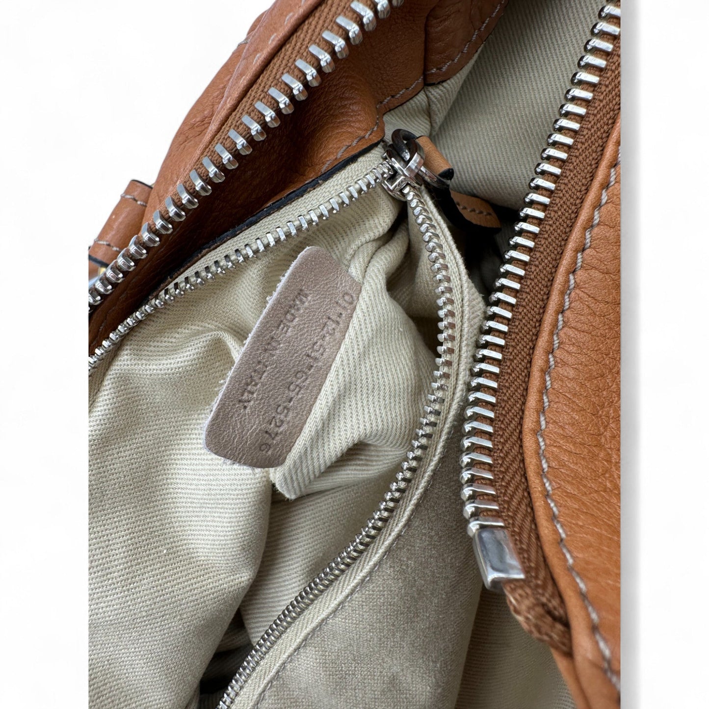 Chloé Paddington in Tan Leather with Brass Padlock Hardware - Thanks it's Vintage