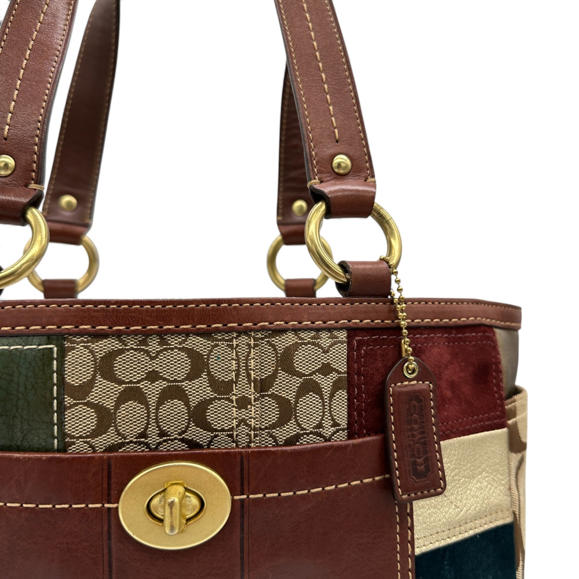 Coach 11358 Limited Edition Patchwork Bag - Thanks it's Vintage