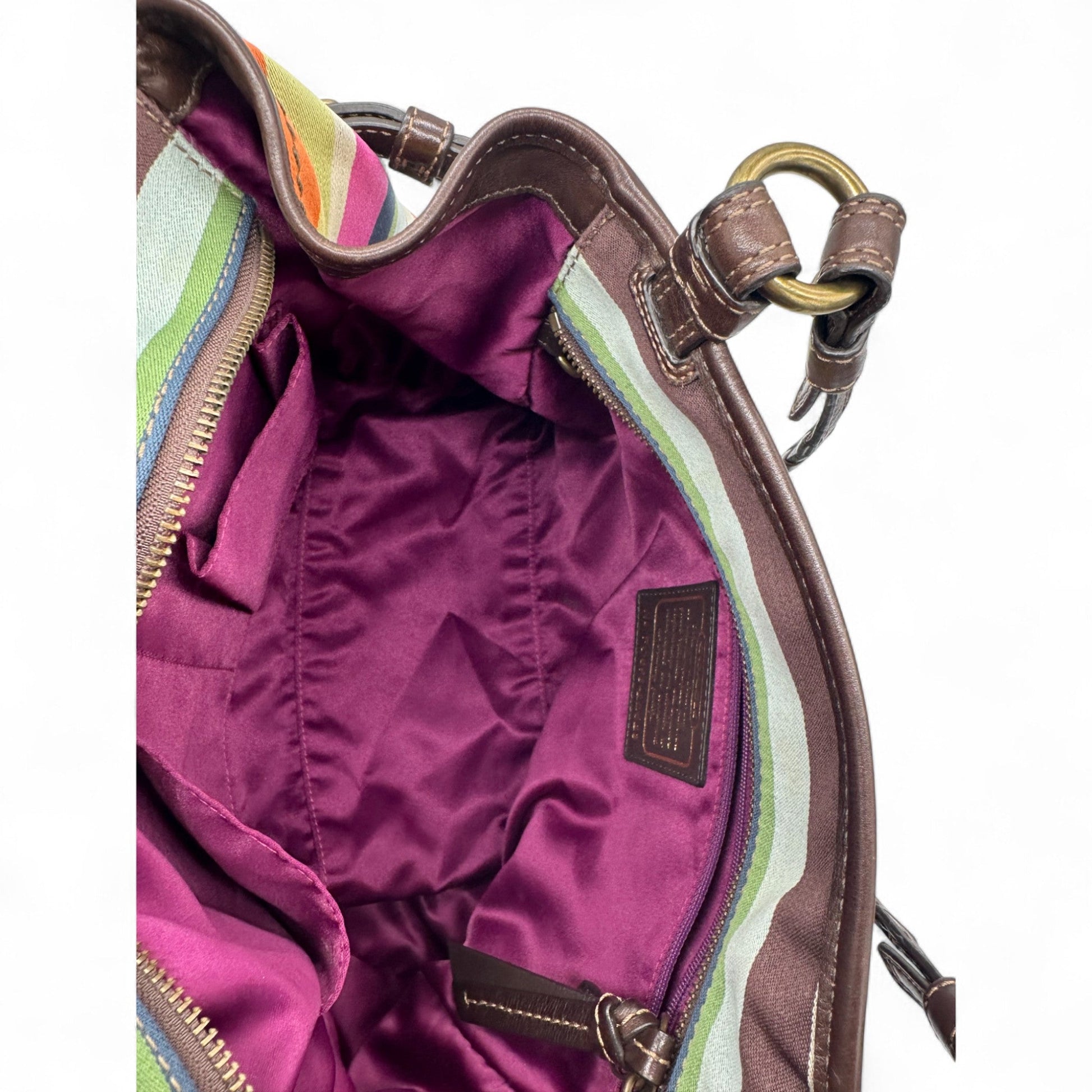 Coach F12613 Legacy Stripe Tote Shoulder Bag - Thanks it's Vintage