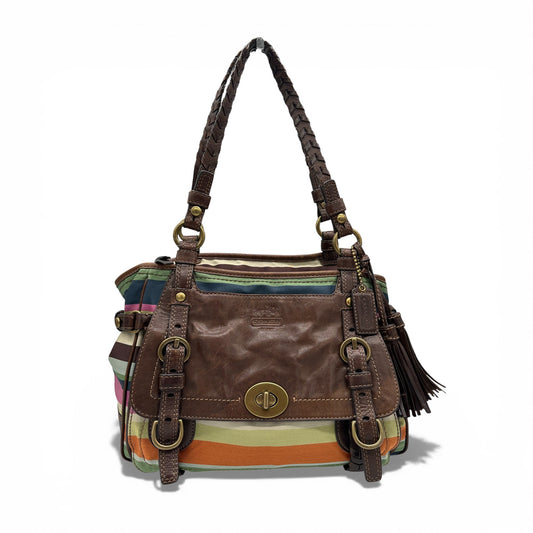 Coach F12613 Legacy Stripe Tote Shoulder Bag - Thanks it's Vintage