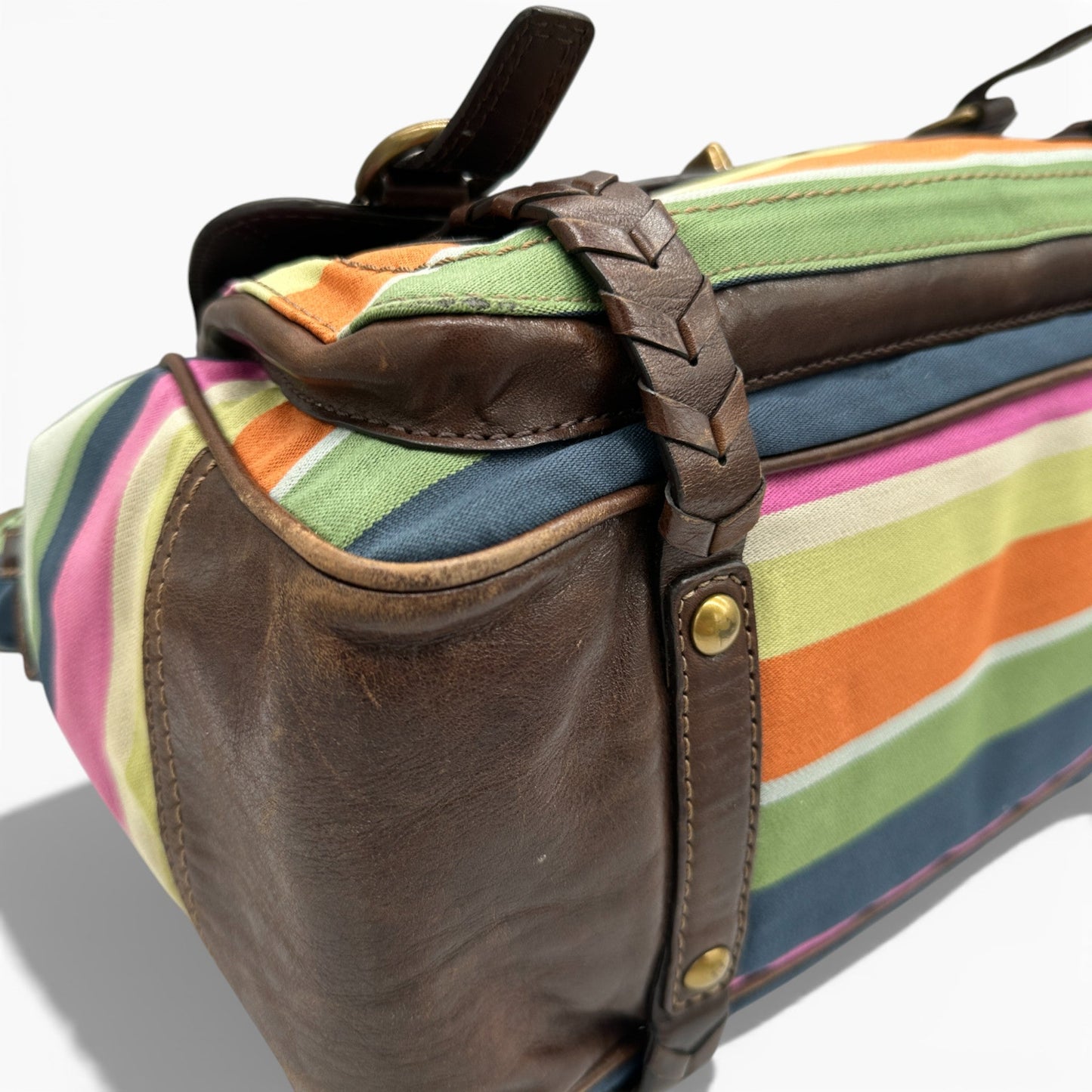 Coach F12613 Legacy Stripe Tote Shoulder Bag - Thanks it's Vintage