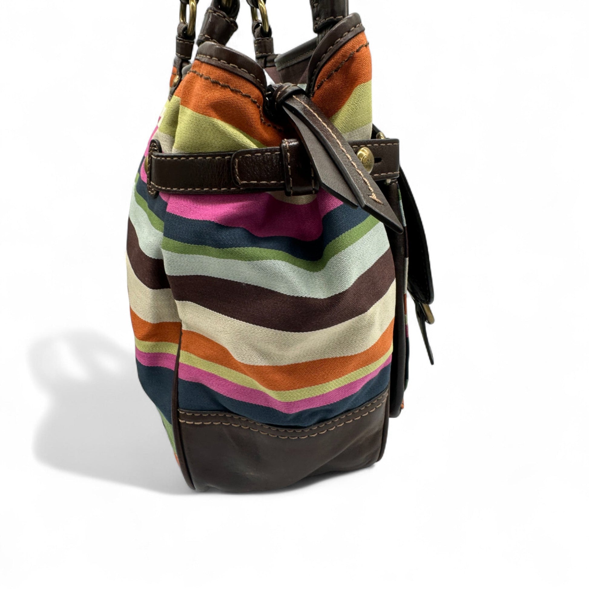 Coach F12613 Legacy Stripe Tote Shoulder Bag - Thanks it's Vintage