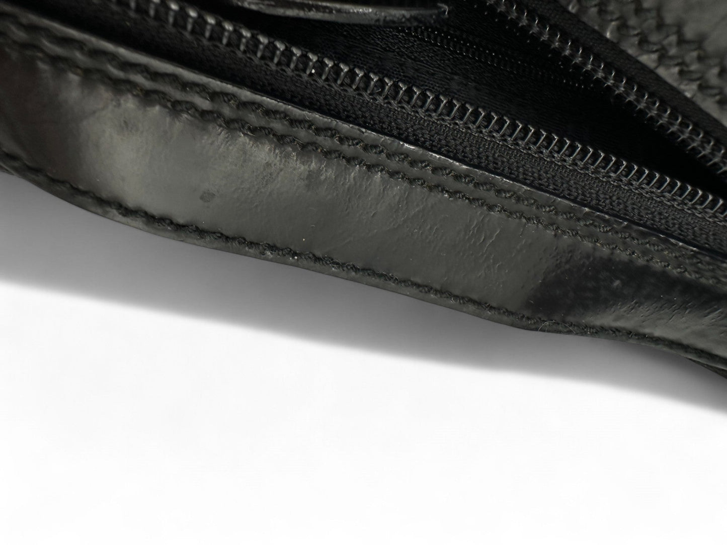 Gucci Bamboo Black Nylon Shoulder Bag - Thanks it's Vintage