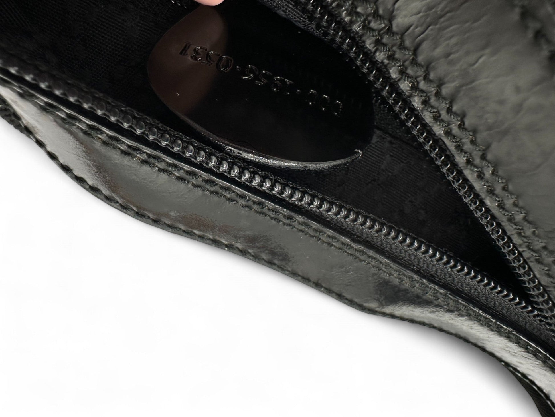 Gucci Bamboo Black Nylon Shoulder Bag - Thanks it's Vintage